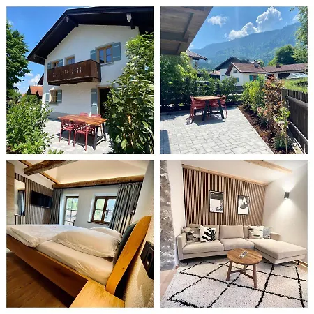 Neu - Ferienhaus Moritz & Josie Zur Alleinnutzung Ohlstadt Exterior foto